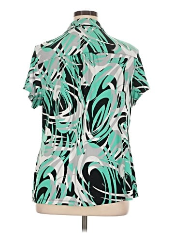 Alfani Short Sleeve Blouse (view 2)