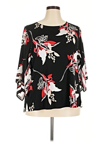 Alfani 3/4 Sleeve Blouse (view 1)