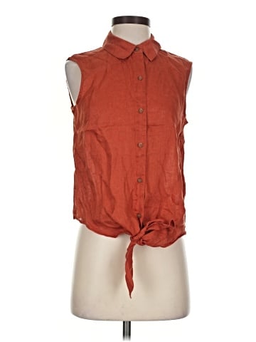 Vince Camuto Sleeveless Button-Down Shirt (view 1)