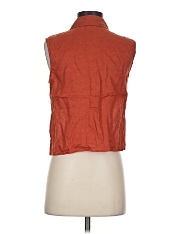 Vince Camuto Sleeveless Button-Down Shirt (view 2)