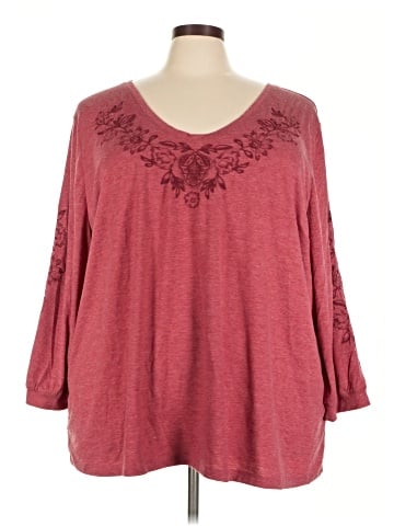 Avenue 3/4 Sleeve Top (view 1)