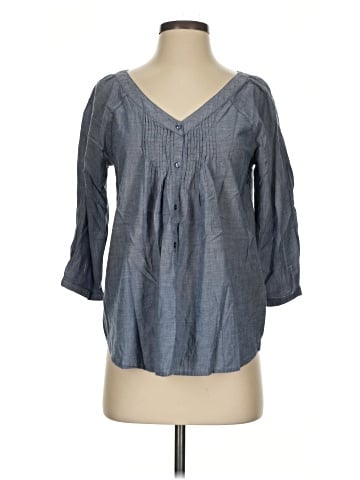 LC Lauren Conrad 3/4 Sleeve Blouse (view 1)