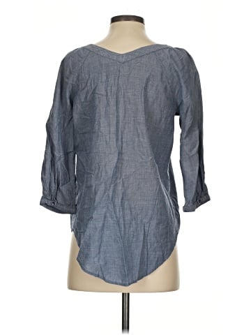 LC Lauren Conrad 3/4 Sleeve Blouse (view 2)