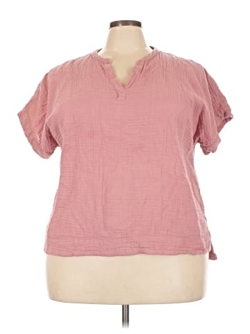L.L.Bean Short Sleeve Blouse (view 1)
