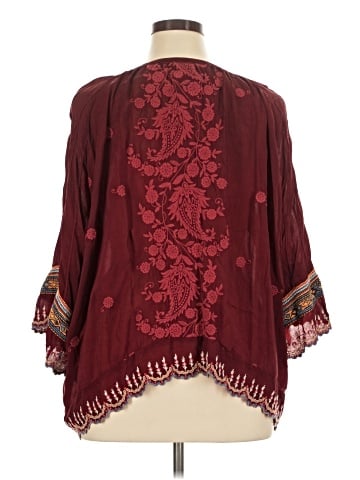 Johnny Was 3/4 Sleeve Blouse (view 2)