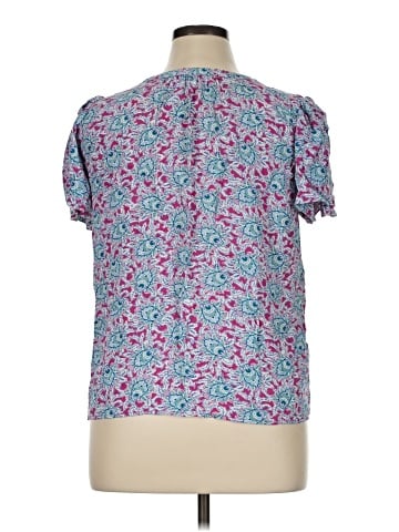 Ann Taylor LOFT Short Sleeve Blouse (view 2)