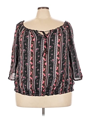 Arizona Jean Company 3/4 Sleeve Blouse (view 1)