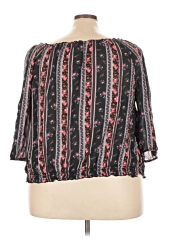 Arizona Jean Company 3/4 Sleeve Blouse (view 2)