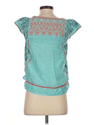 Theme Short Sleeve Blouse (view 2)