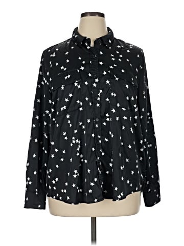 Equipment Long Sleeve Blouse (view 1)