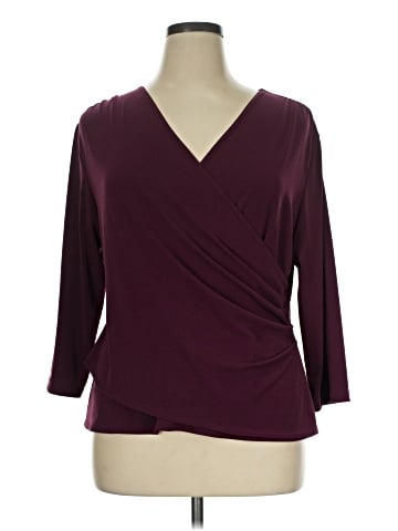 Coldwater Creek 3/4 Sleeve Top (view 1)
