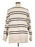 Sanctuary 100% Polyester Stripes Ivory Pullover Sweater Size XL - photo 2