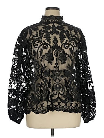 ELOQUII Long Sleeve Blouse (view 1)