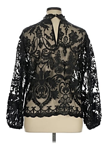 ELOQUII Long Sleeve Blouse (view 2)