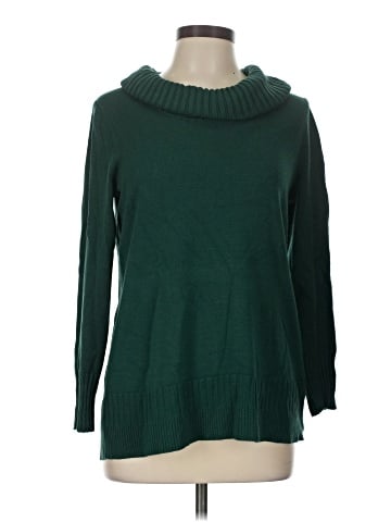 Cable & Gauge Turtleneck Sweater (view 1)