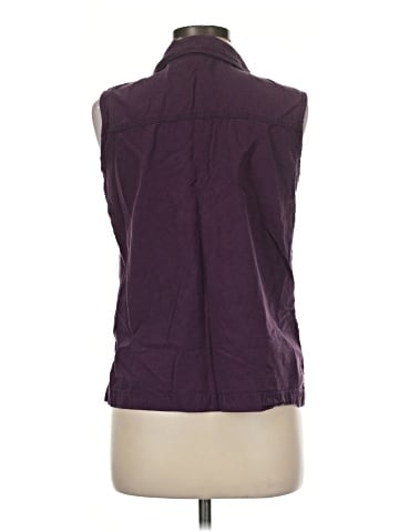 Erika Sleeveless Button-Down Shirt (view 2)