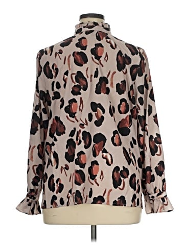 ELOQUII Long Sleeve Blouse (view 2)