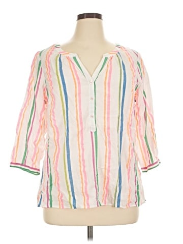 Talbots 3/4 Sleeve Blouse (view 1)