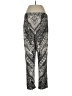 Chico's Aztec Or Tribal Print Silver Casual Pants Size L - photo 2