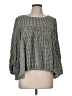 Max Studio Black Long Sleeve Blouse Size M - photo 1