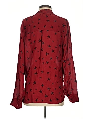 L'Agence 3/4 Sleeve Silk Top (view 2)