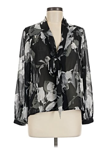 Bobeau 3/4 Sleeve Blouse (view 1)