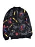 Unbranded Graphic Black Track Jacket Size 7 (estimated) - photo 1