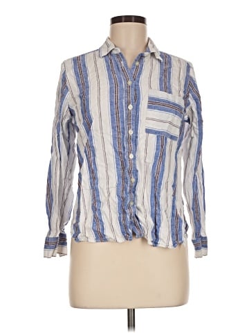 Ann Taylor LOFT Long Sleeve Button-Down Shirt (view 1)