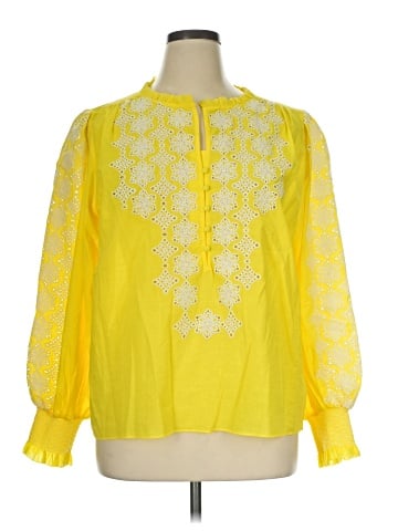 Gibson Latimer 3/4 Sleeve Blouse (view 1)