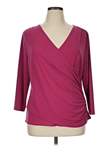 Coldwater Creek 3/4 Sleeve Top (view 1)