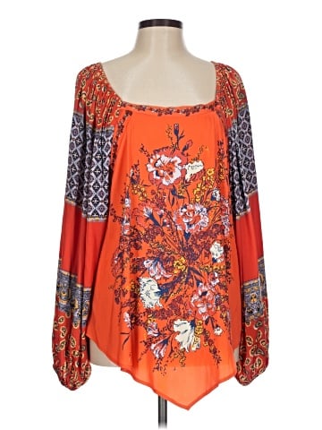 Free People Long Sleeve Blouse (view 1)