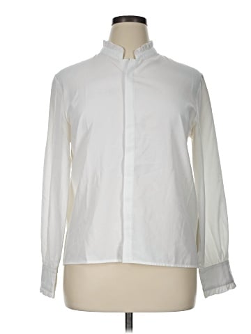 Unbranded Long Sleeve Button-Down Shirt (view 1)