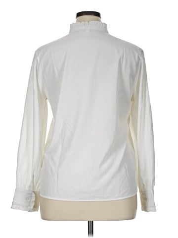 Unbranded Long Sleeve Button-Down Shirt (view 2)