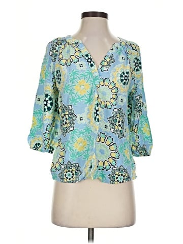 Crown & Ivy 3/4 Sleeve Blouse (view 1)