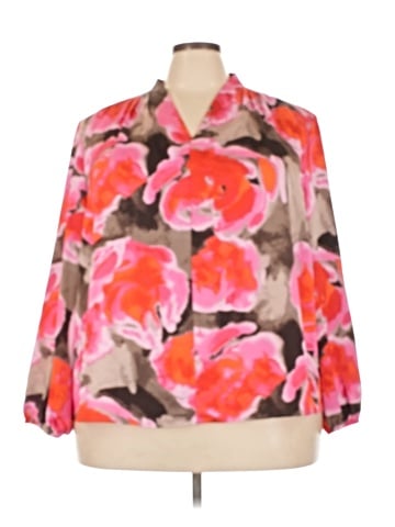 Nic + Zoe 3/4 Sleeve Blouse (view 1)