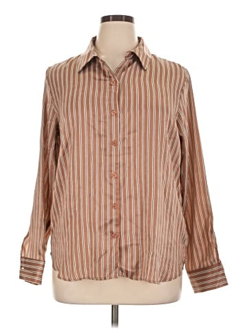 Maurices Long Sleeve Blouse (view 1)