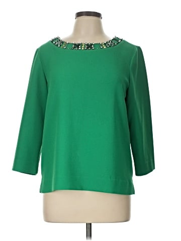 Karl Lagerfeld Paris 3/4 Sleeve Top (view 1)