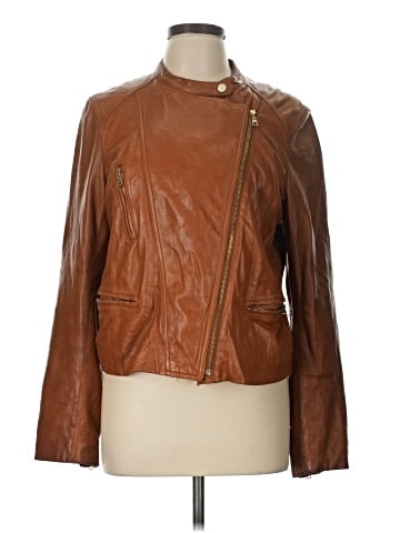 Ann Taylor Leather Jacket (view 1)