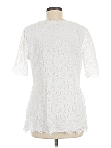 Isaac Mizrahi LIVE! Short Sleeve Blouse (view 2)