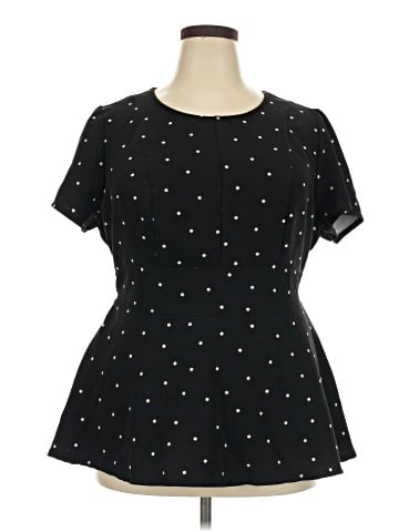Lane Bryant Short Sleeve Blouse (view 1)