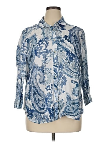 Chico's 3/4 Sleeve Blouse (view 1)