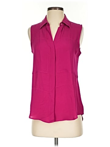 Theory Sleeveless Silk Top (view 1)