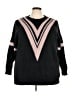 BLOOMCHIC Chevron-herringbone Black Pullover Sweater Size 26 - photo 1