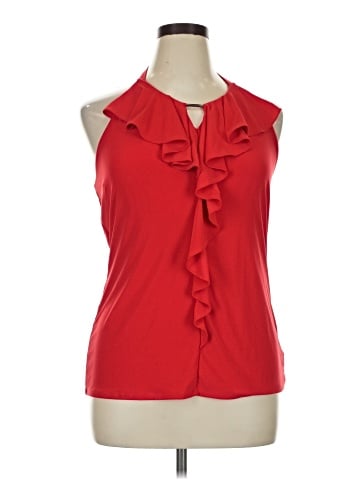White House Black Market Sleeveless Blouse (view 1)
