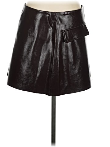 H&M Faux Leather Skirt (view 1)