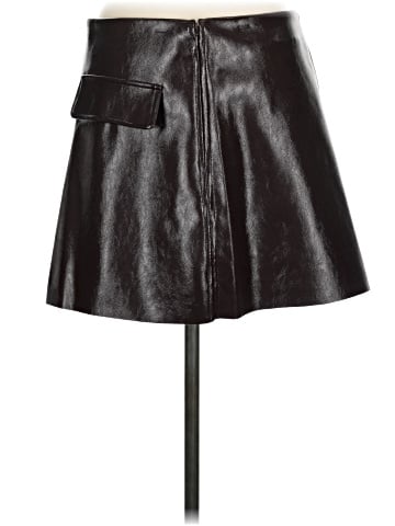 H&M Faux Leather Skirt (view 2)
