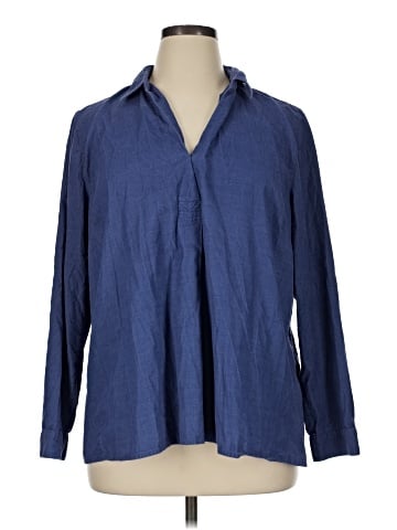 J.Jill Long Sleeve Polo (view 1)