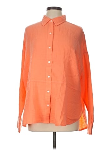Lou & Grey Long Sleeve Button-Down Shirt (view 1)