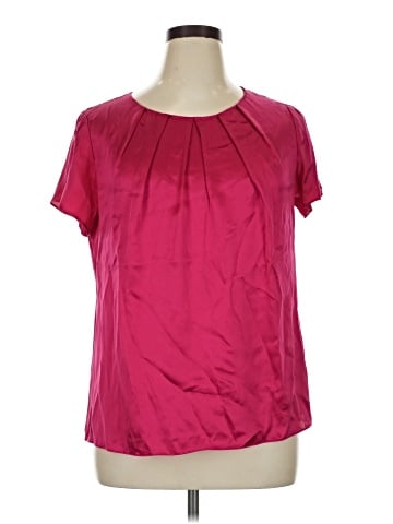 Talbots Short Sleeve Silk Top (view 1)
