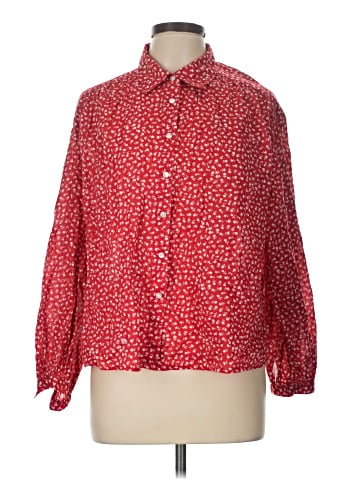 Gap Long Sleeve Button-Down Shirt (view 1)